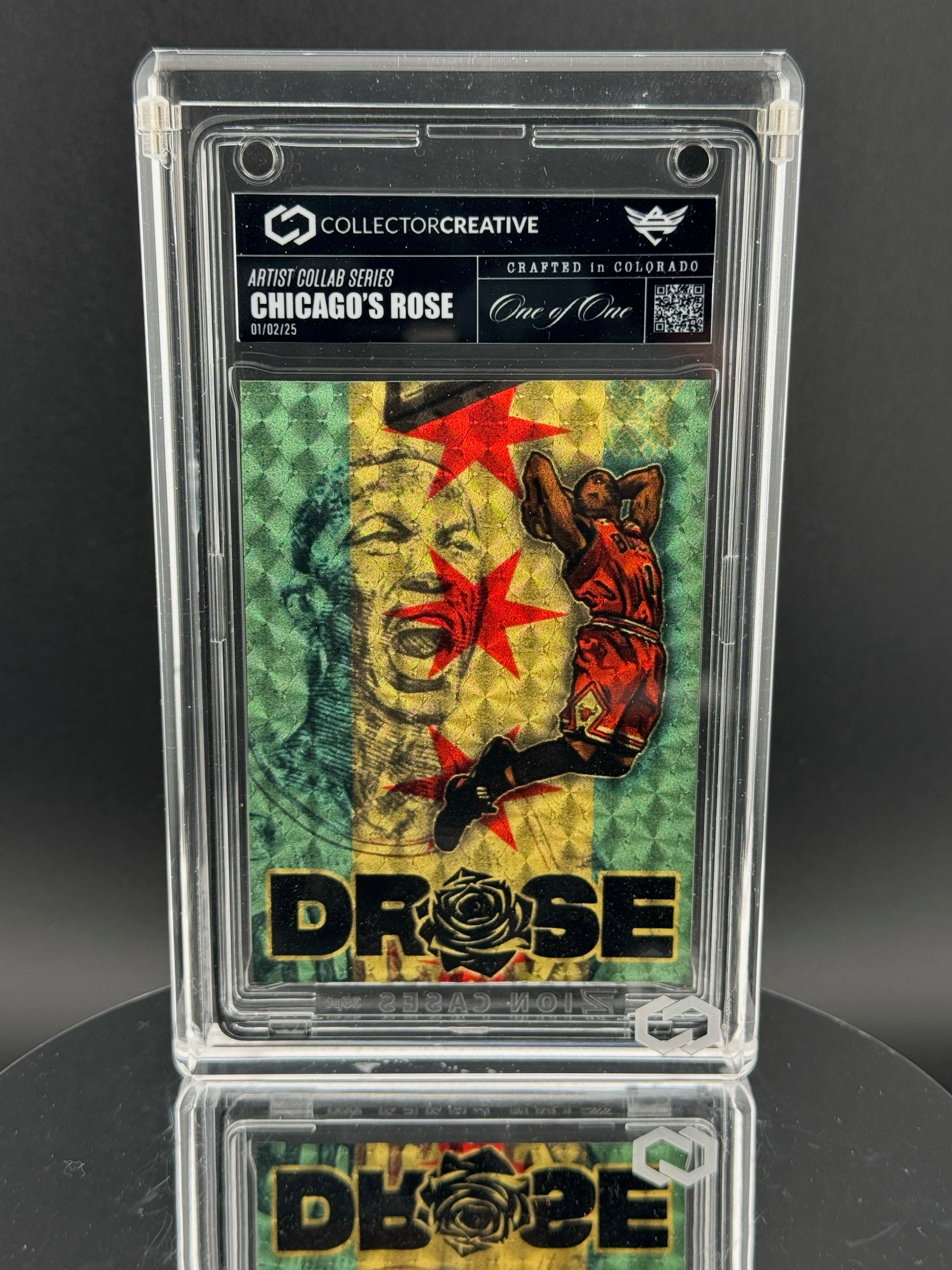 Collab: Chicago's Rose (Gold Rarefoil)