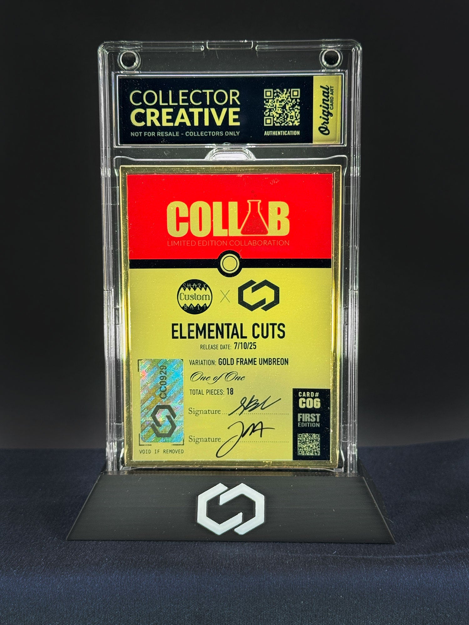 Collab: Elemental Cuts (Gold Frame)
