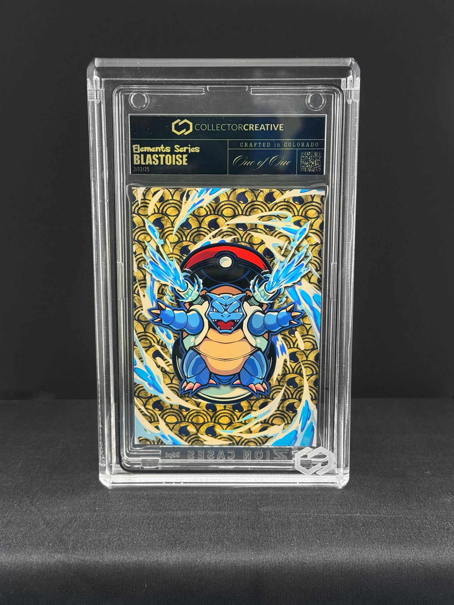 Elements: Blastoise (Gold Rarefoil)