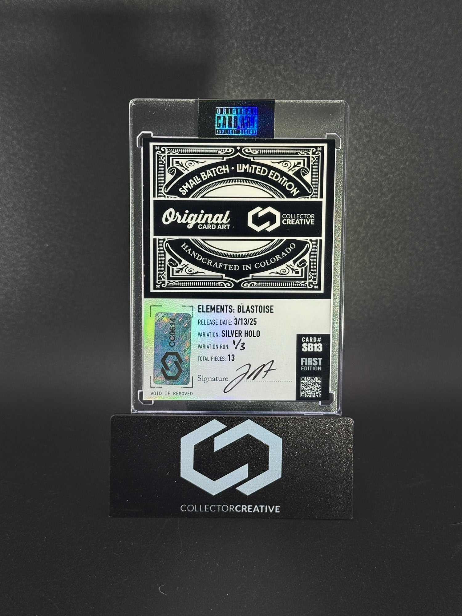 Elements: Blastoise (Small Batch Collection)