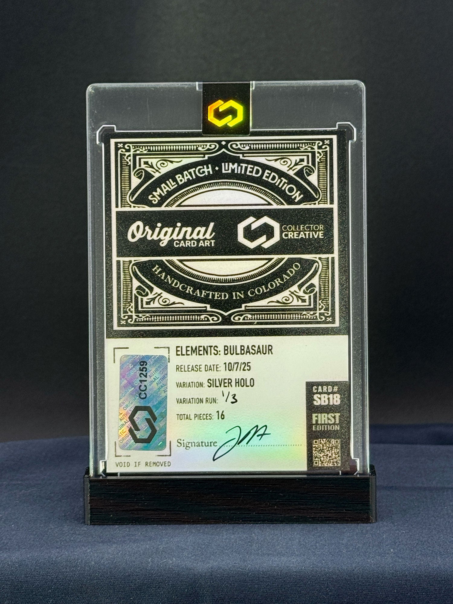 Elements: Bulbasaur (Small Batch Collection)