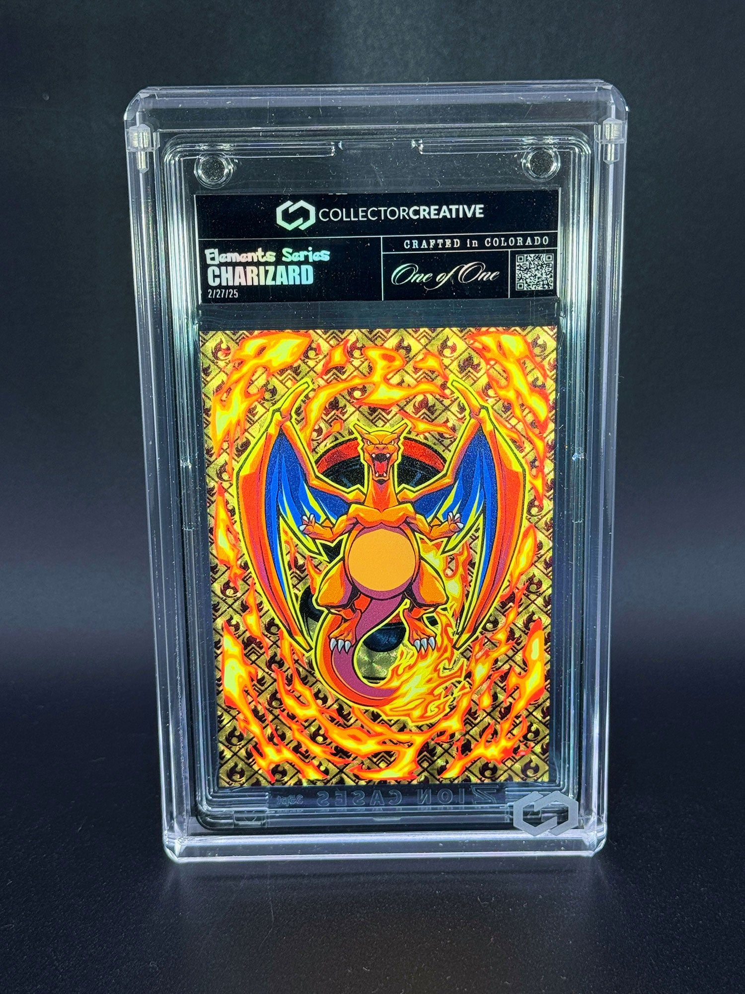 Collector Creative Gold Rarefoil: Charizard - 1/1 Original Art Piece Collector Creative Gold Rarefoil: Charizard - 1/1 Original Art Piece