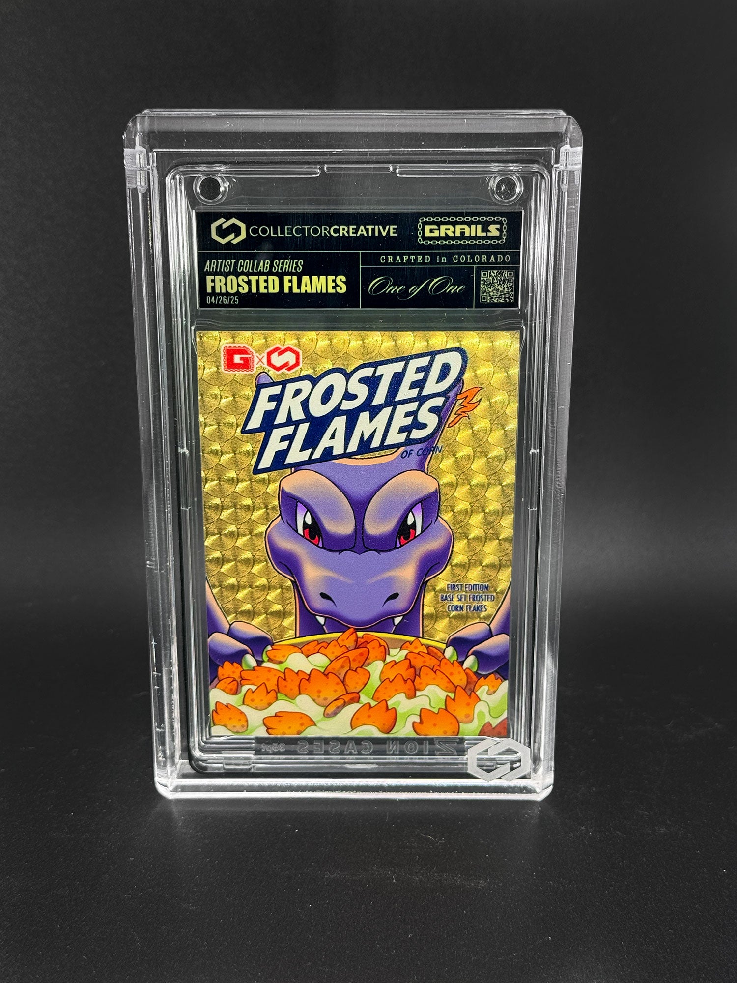 Collab: Frosted Flames Alt Art Gold Rarefoil (One of One)