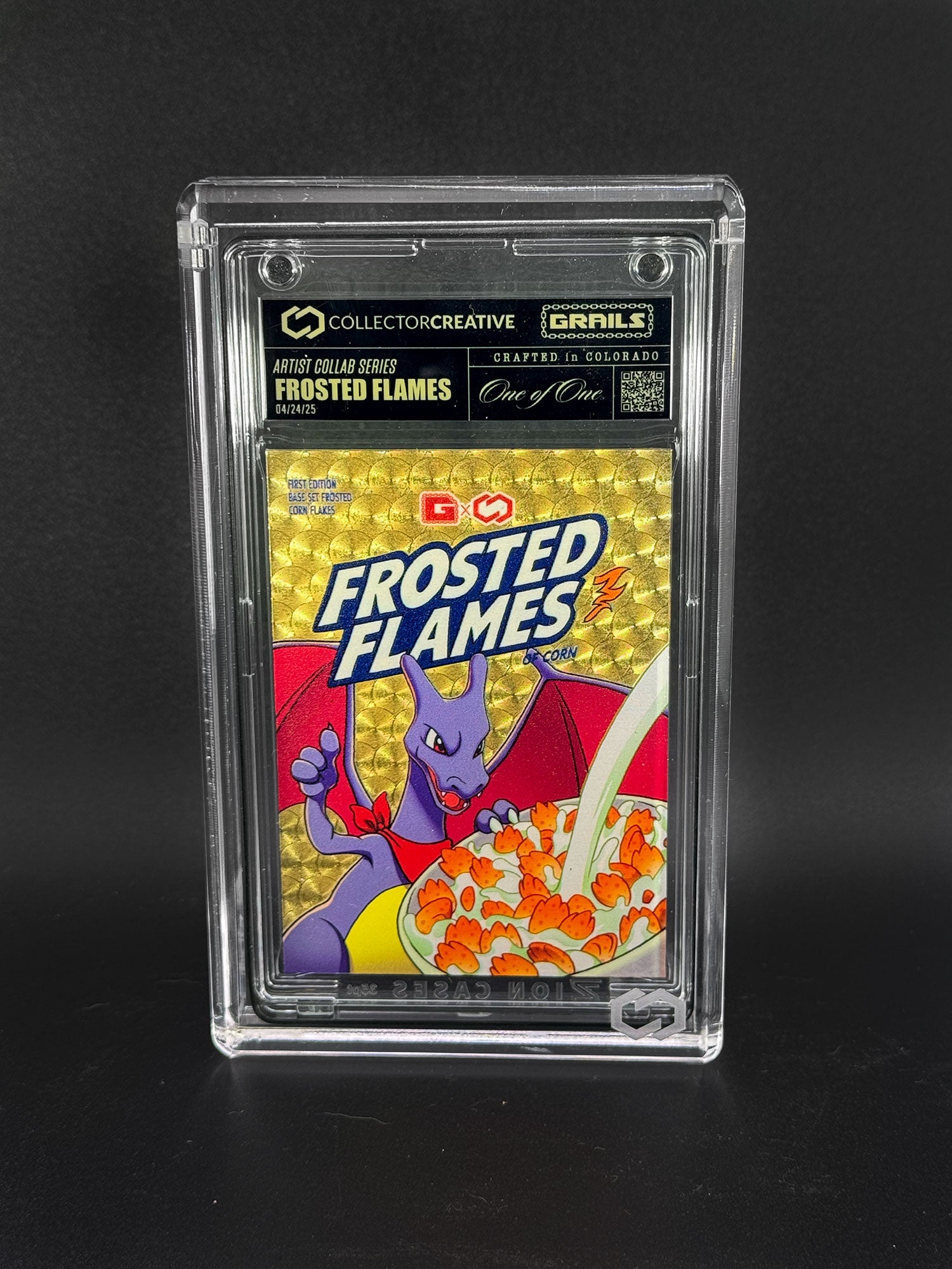 Collab: Frosted Flames Gold Rarefoil (One of One)