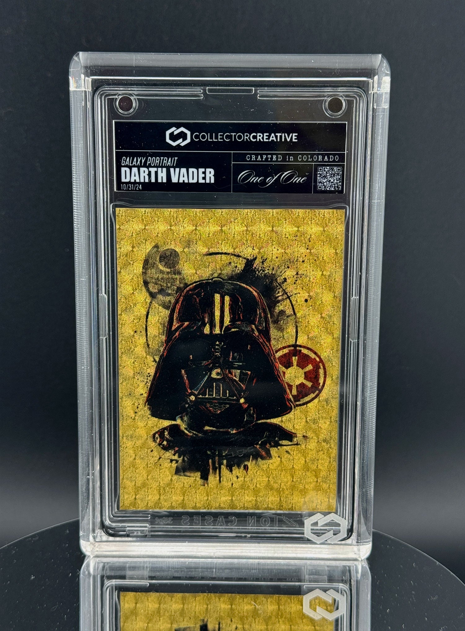rare star wars cards Collector Creative Galaxy Portrait Darth Vader