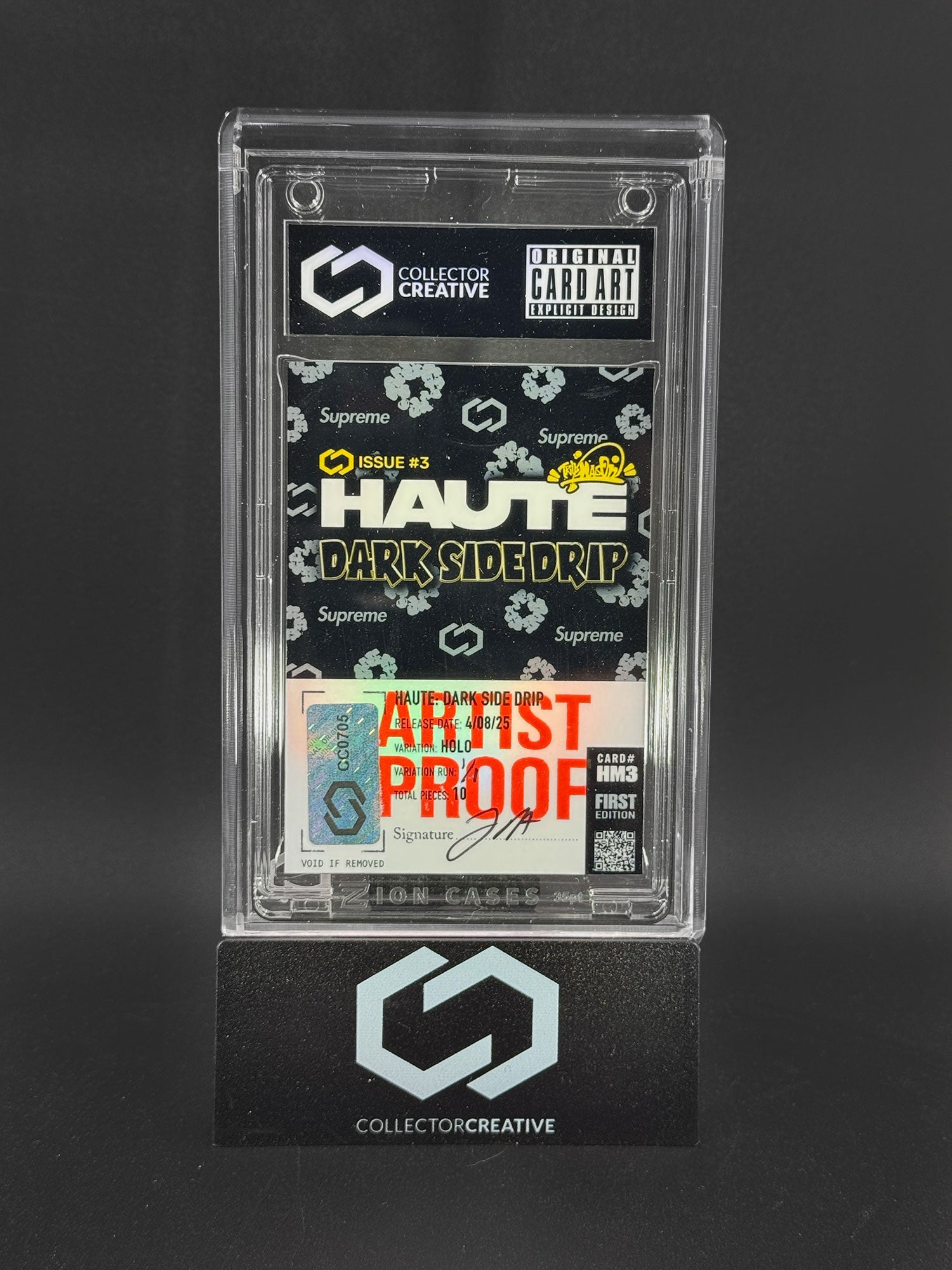 Haute: Dark Side Drip Artist Proof