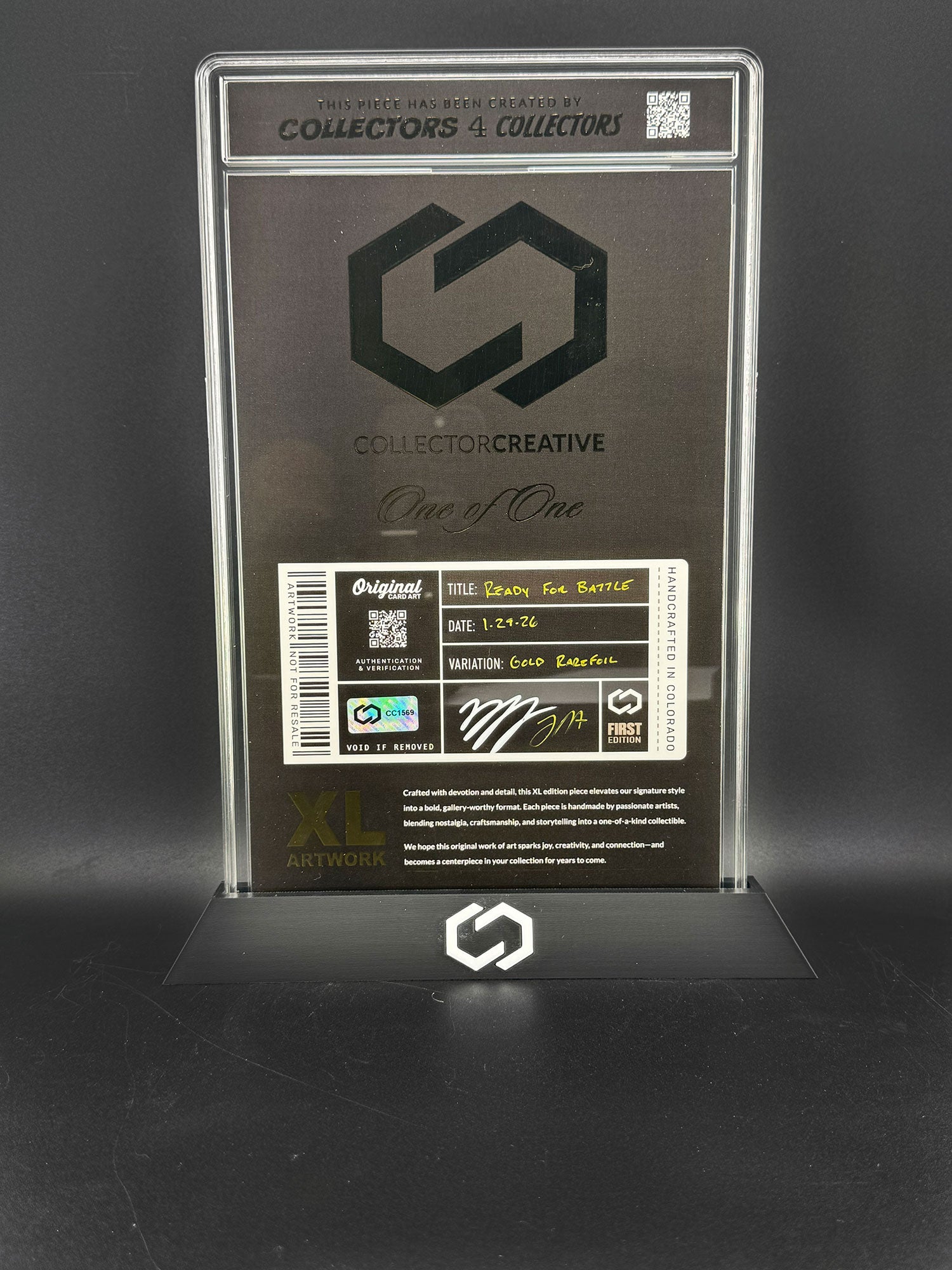 Collab: Ready For Battle (Gold Rarefoil)