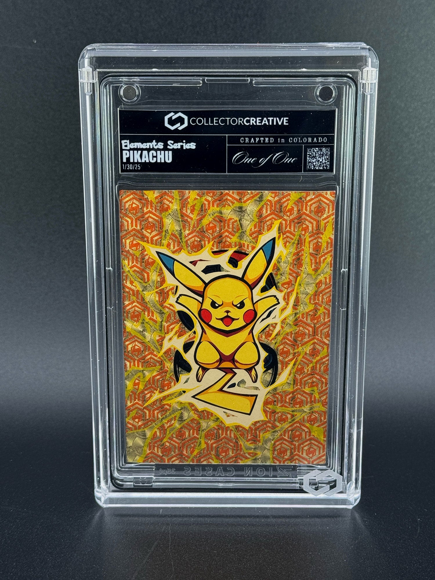 Collector Creative Elements: Pikachu - 1/1 Original Art Piece Collector Creative Elements: Pikachu - 1/1 Original Art Piece