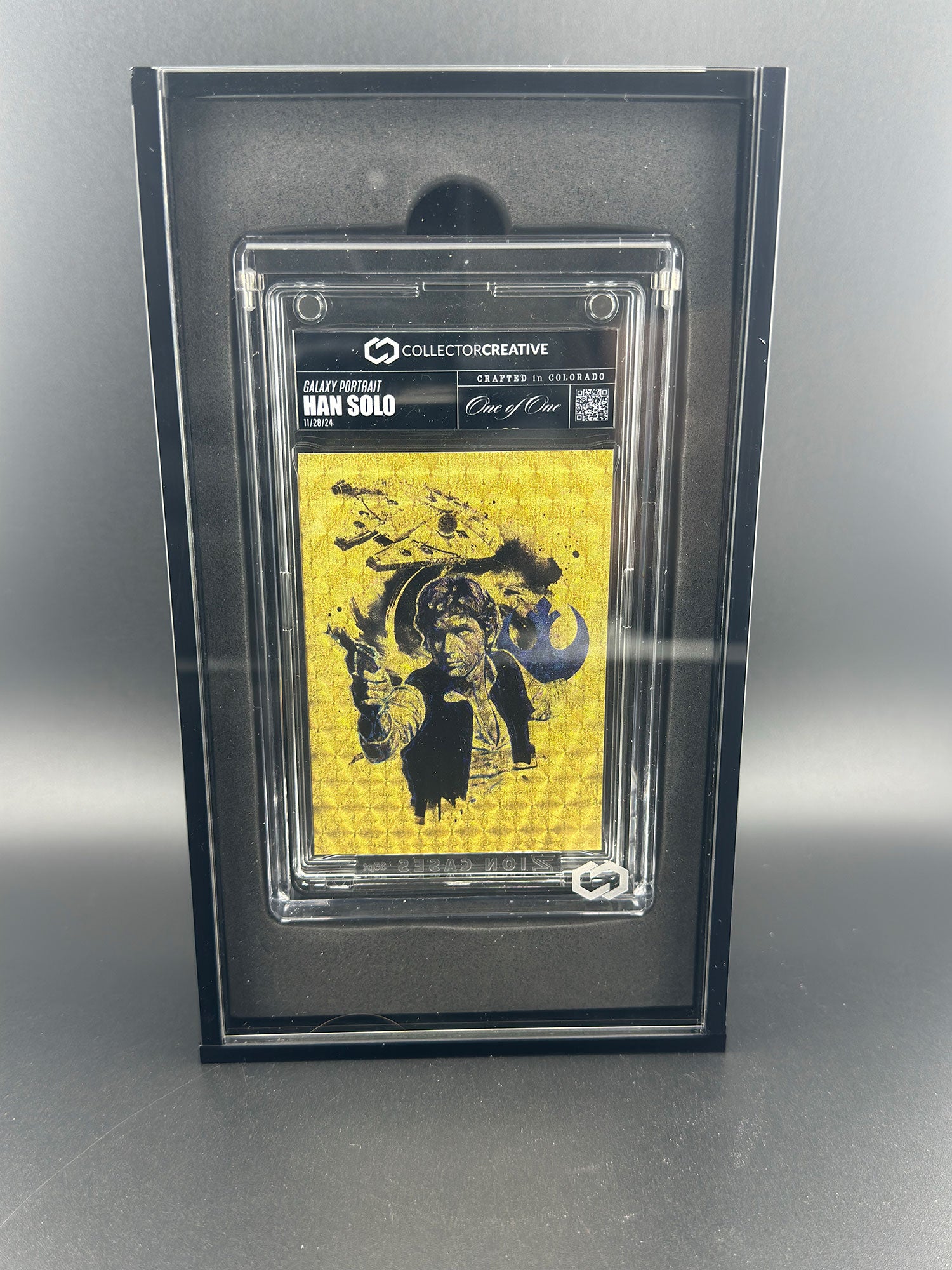 Galaxy Portrait: Han Solo (Gold Rarefoil)