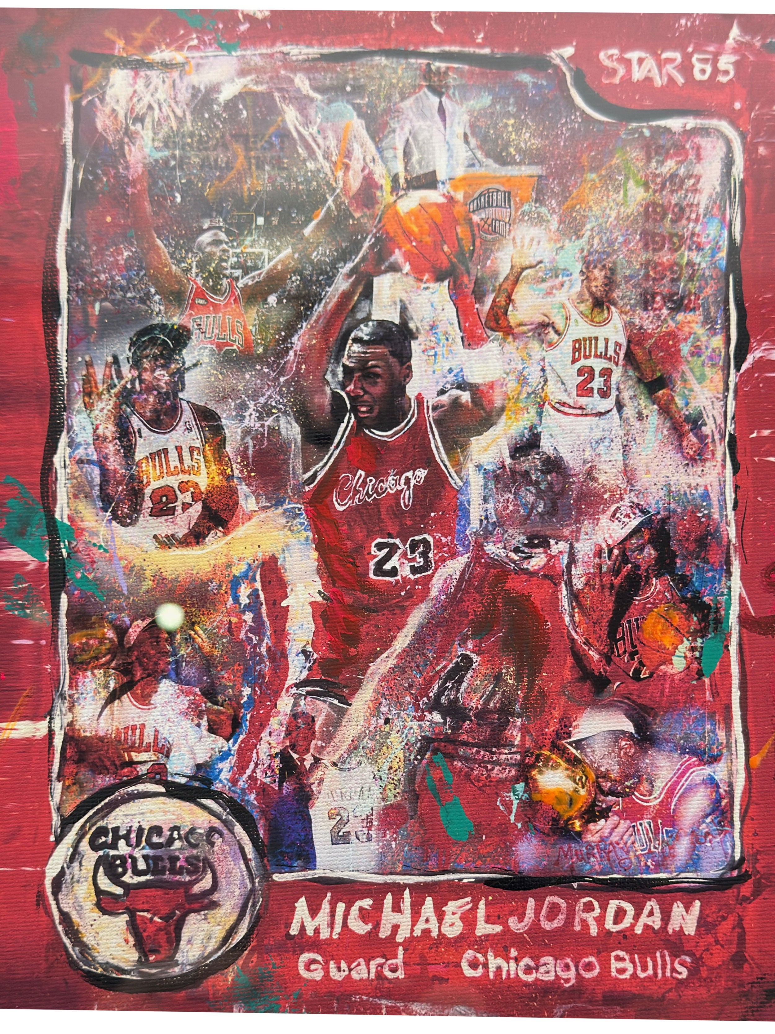 Hand Embellished 84 Star