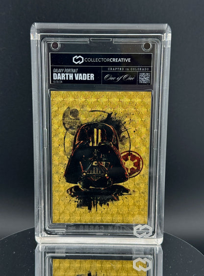 Galaxy Portrait: Darth Vader (Gold Rarefoil)