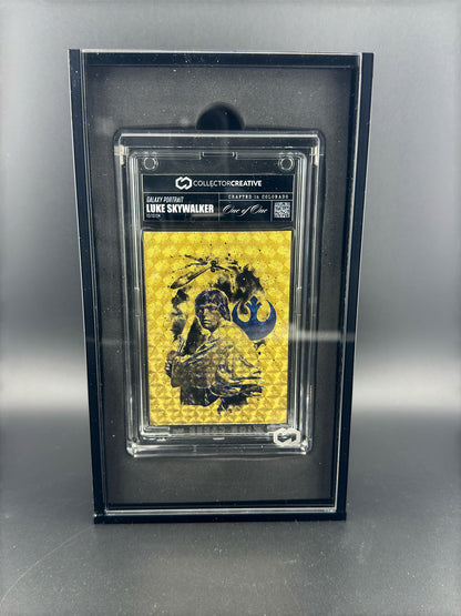 Galaxy Portrait: Luke Skywalker (Gold Rarefoil)