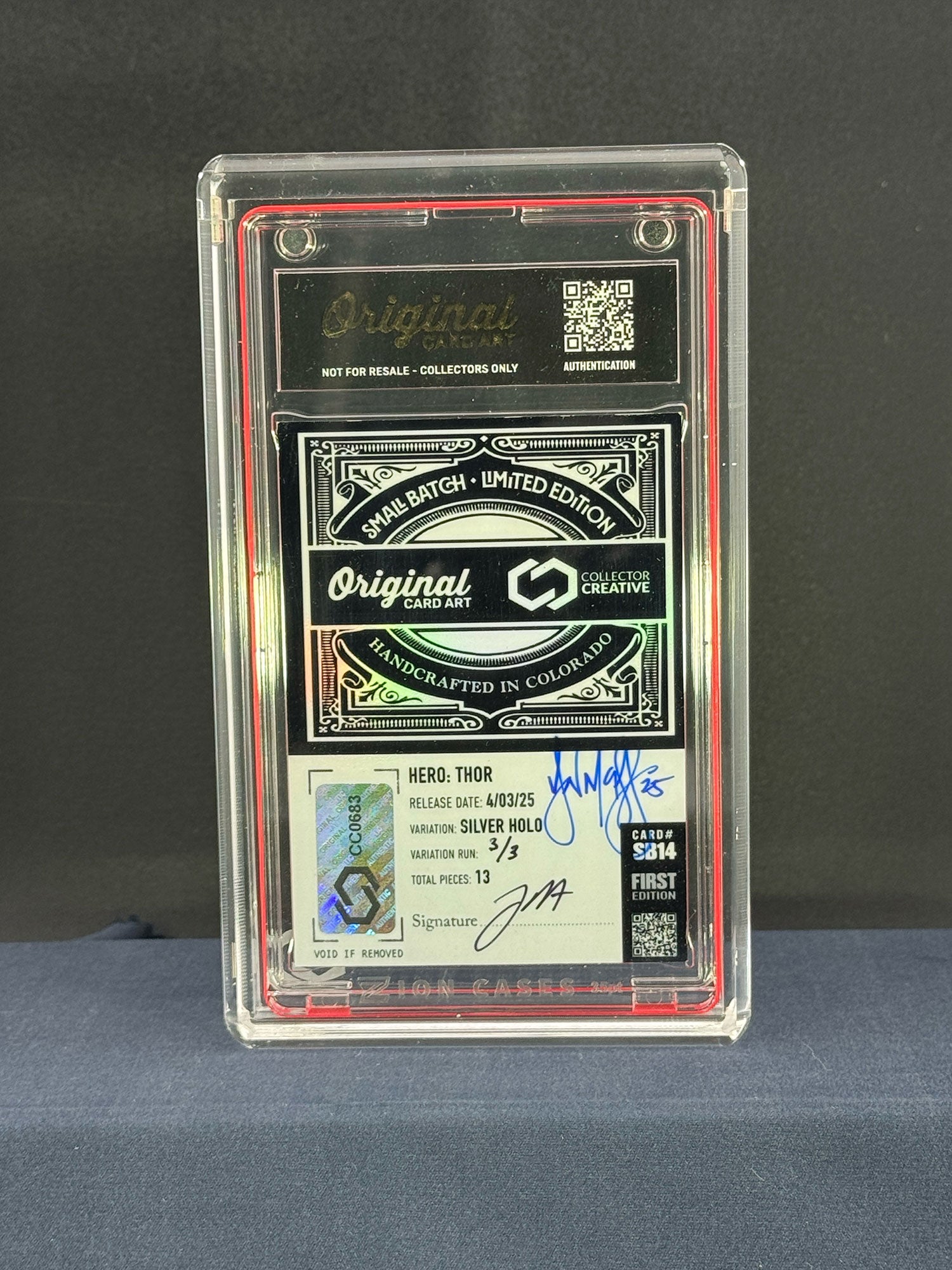 Collector Creative Ian Mckesson Collab: Marvel - 1/1 Art Piece