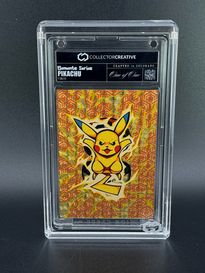 Collector Creative Elements: Pikachu - 1/1 Original Art Piece Collector Creative Elements: Pikachu - 1/1 Original Art Piece
