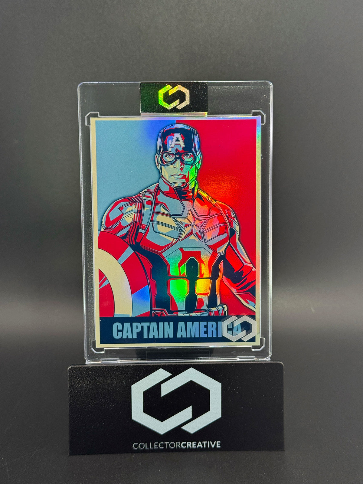 Collector Creative Hero Captain America - Original Art Piece