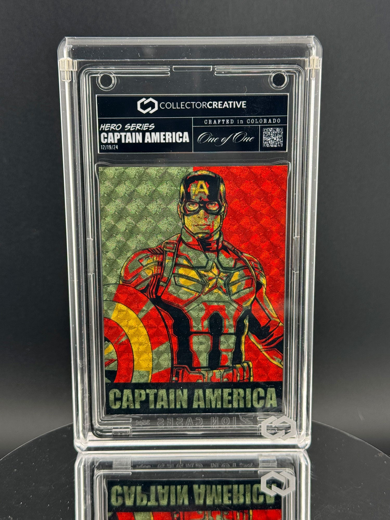 Hero Series: Captain America (Gold Rarefoil)