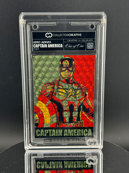 Hero Series: Captain America (Gold Rarefoil)